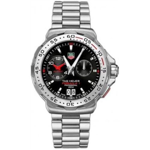 TAG Heuer Formula 1 Alarm 41 Stainless Steel / Black / Bracelet